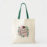Flower Romance Floral Tote Bag