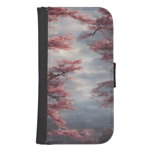 Flower Galaxy S4 Wallet Case