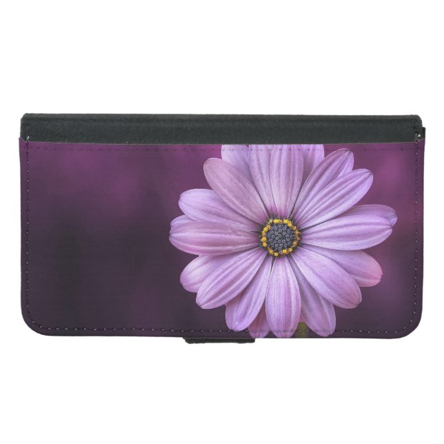 flower samsung galaxy wallet case (Front (Horizontal))
