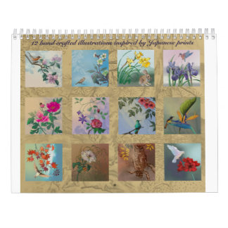 Flower sand Fauna 2027 Wall Calendar
