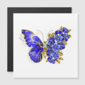 Flower Sapphire Butterfly (Front/Back)