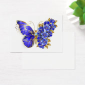 Flower Sapphire Butterfly (Desk)
