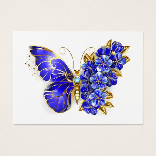Flower Sapphire Butterfly (Front)
