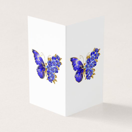 Flower Sapphire Butterfly (Outside)
