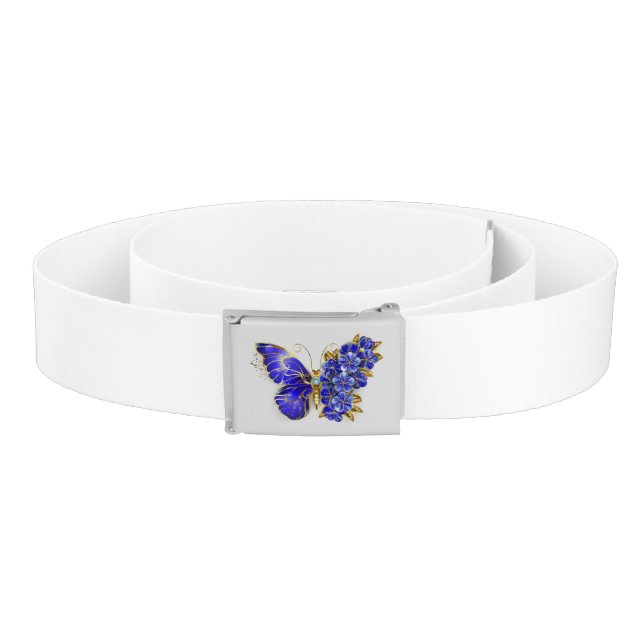 Flower Sapphire Butterfly Belt (Coil)