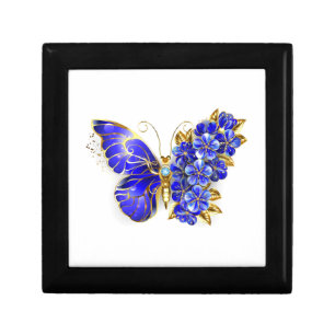 Flower Sapphire Butterfly Gift Box