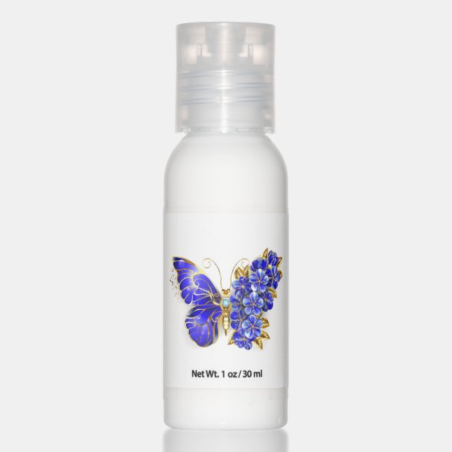 Flower Sapphire Butterfly Hand Lotion (Front)