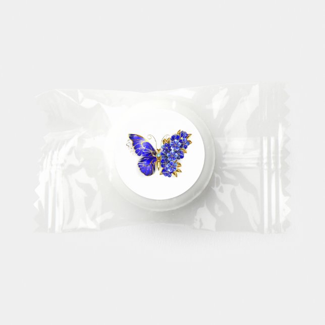 Flower Sapphire Butterfly Life Saver® Mints (Front)