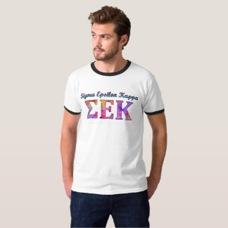 Flower Script Banded Shirt