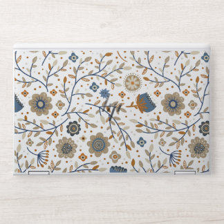 Flower Seamless Design Pattern HP Laptop Skin