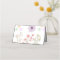 Flower Seed Paper Folding Table Card - Place Card