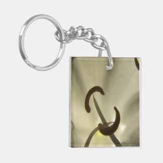 Flower Seeds Keychain
