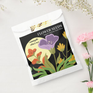 Flower Seeds Packet Gift Bag Favor