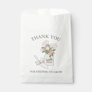 Flower Seeds Teacher Appreciation Favor Bag