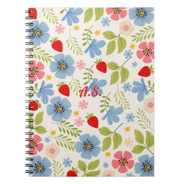Flower Shape Coaster Notebook (Front)