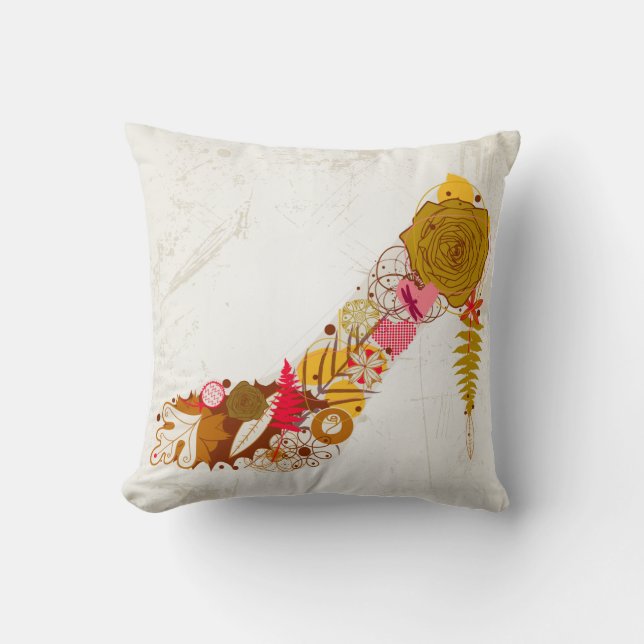Flower Shoe American MoJo Pillow (Front)