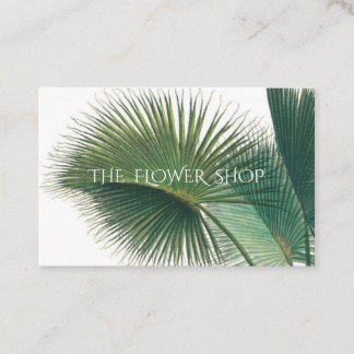 flower shop business card