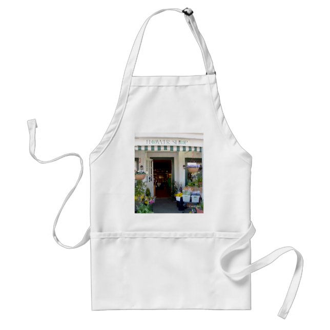 Flower Shop "Painting" Adult Apron (Front)