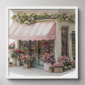 Flower Shop Peel And Stick Photo Tile