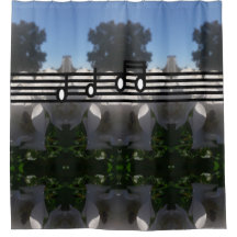 FLOWER SHOWER WITH SKY