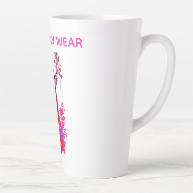 FLOWER SHUTDOWN LATTE MUG (Right)
