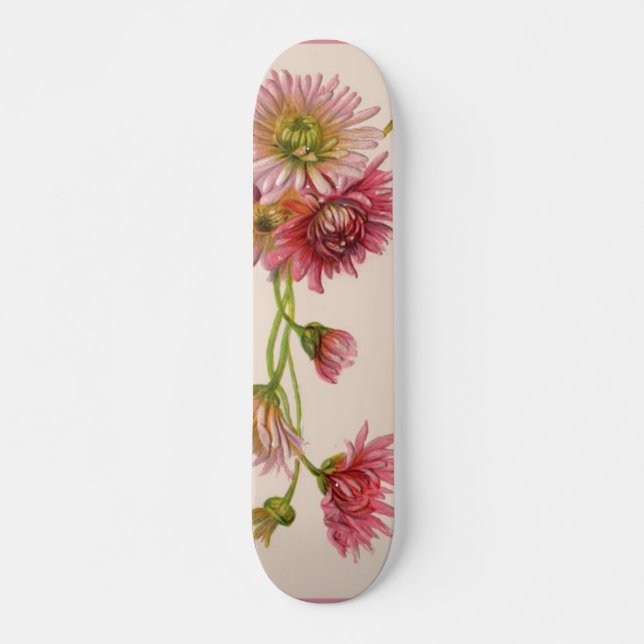 Flower Skateboard Deck (Front)