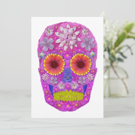 Flower Skull 2 (Standing Front)