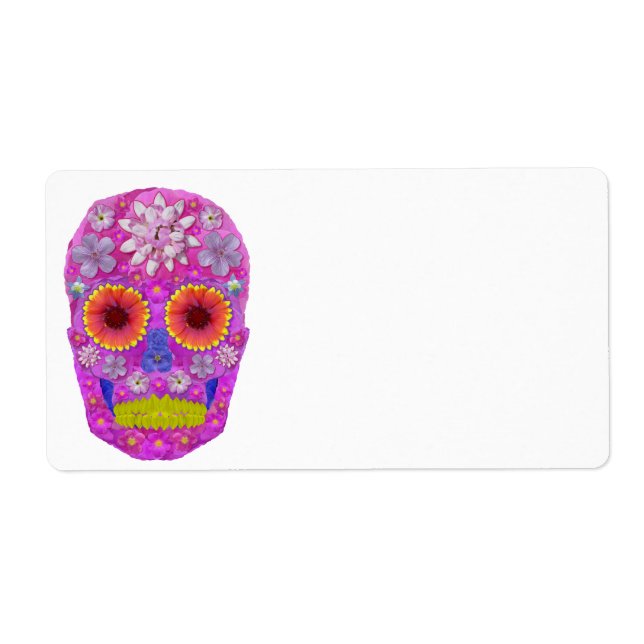 Flower Skull 2 Label (Front)