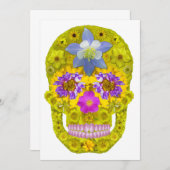 Flower Skull 3 (Front/Back)