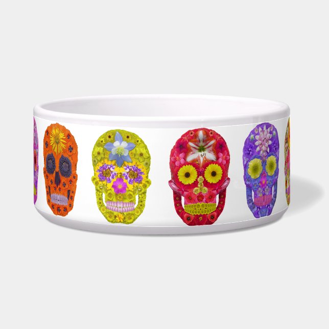 Flower Skulls Bowl (Front)