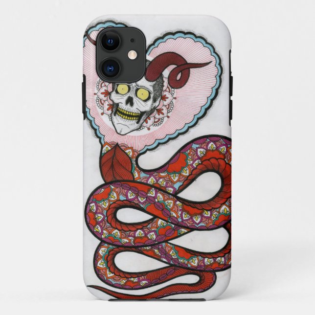 flower snake Case-Mate iPhone case (Back)