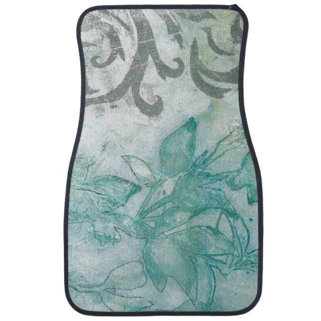 Flower Spray II Car Mat (Front)