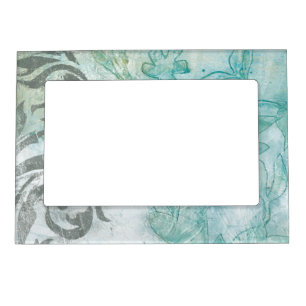 Flower Spray II Magnetic Picture Frame