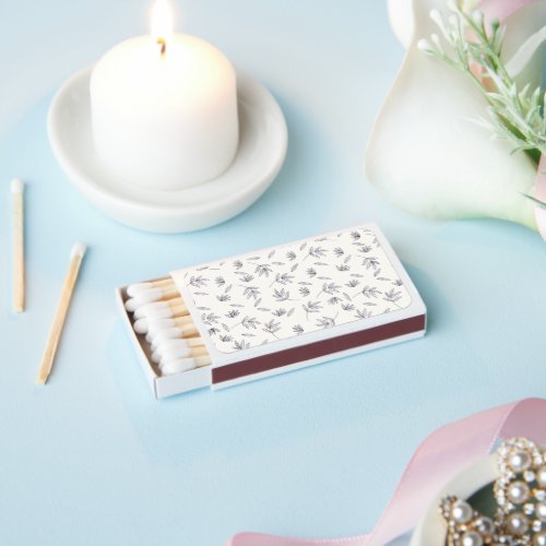 Flower Spring Blooming Floral Seamless Matchboxes