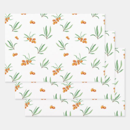 Flower Spring Blooming Floral Seamless Wrapping Paper Sheets