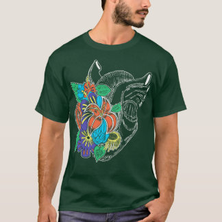 Flower Spring Heart Vintage Comics T-Shirt