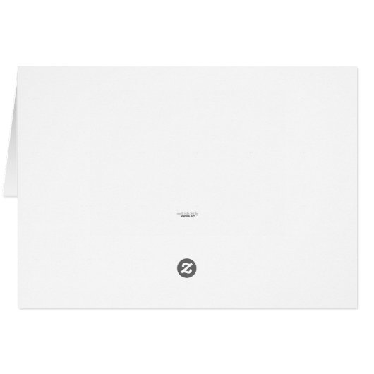 Flower Stamen Card (Back Horizontal)