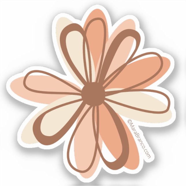 Flower Sticker (Front)