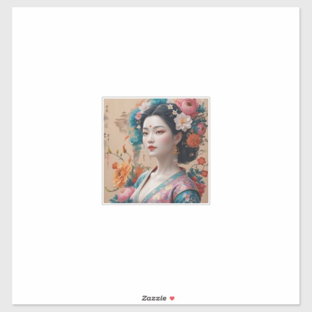 Flower  sticker (Sheet)