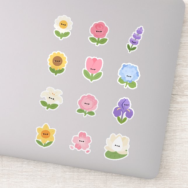 Flower Sticker (Detail)