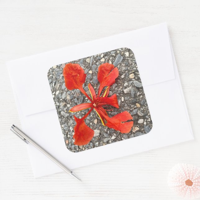 Flower Sticker (Envelope)