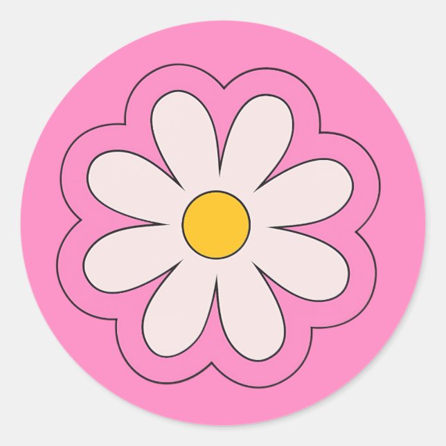 Flower Sticker (Front)