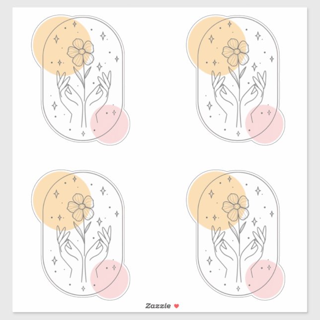 Flower Sticker (Sheet)