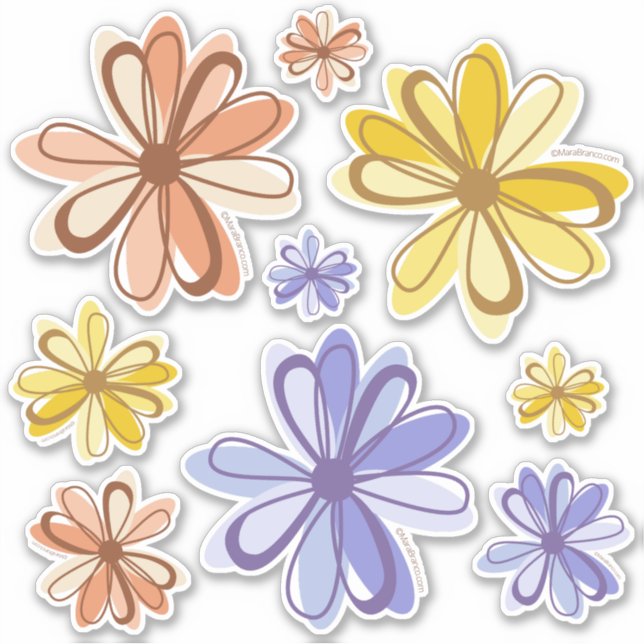 Flower Sticker (Front)