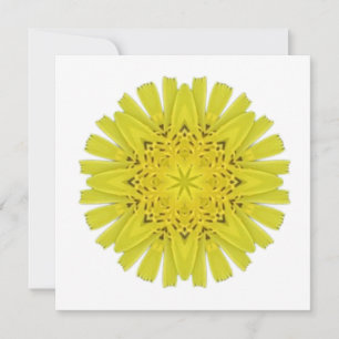 Flower Sticker Invitation
