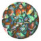 Flower Stickers Sunset Emerald 