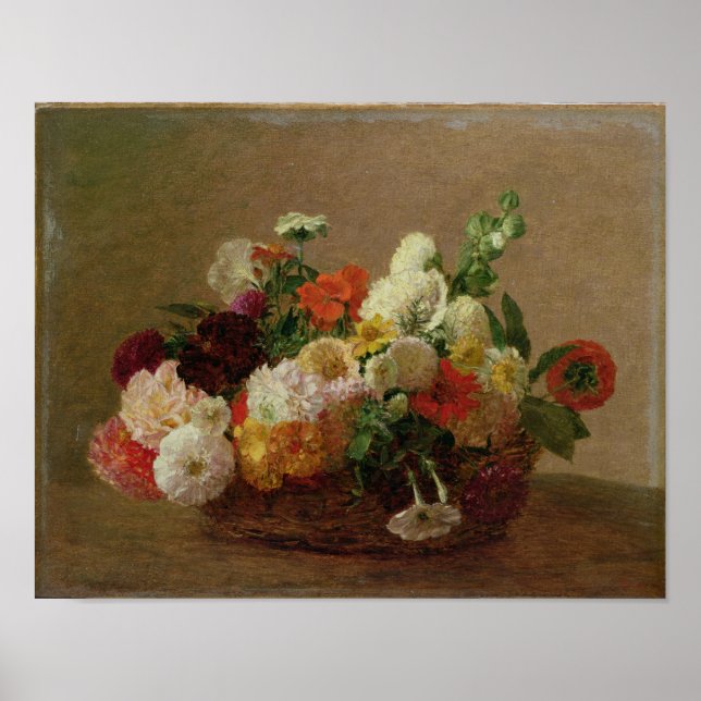 Flower Still Life Poster (Front)