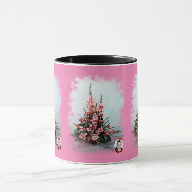 Flower still shell mug (Center)