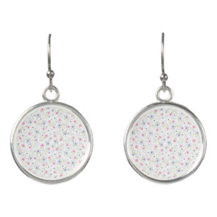 Flower style  earrings