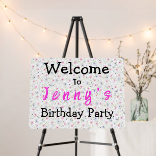 Flower style  foam board